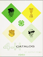  1961 Supply Catalog Cover 