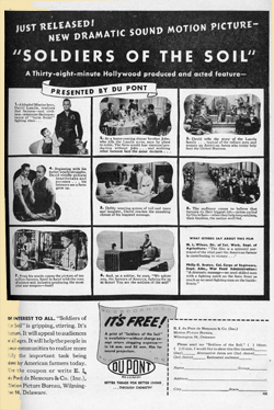  DuPont Advertisement on page 21 of the December 1943 National 4-H Club News 
