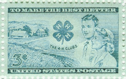 National 4 H Stamp